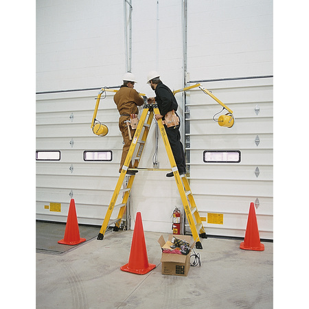 Bauer Ladder 8 ft Fiberglass Stepladder 35208